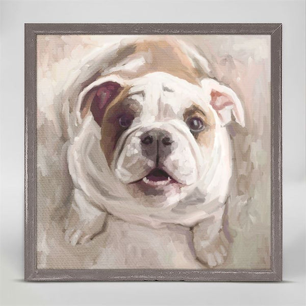Best Friend - Things Are Looking Up Pup, Mini Framed Canvas