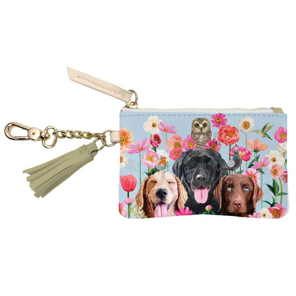Dogs And Birds - Key Pouch